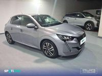 Usado Peugeot 208 Allure 101 CV (74 kW) 2021 Gris Utilitario
