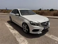Usado Mercedes E350 Avantgarde 252 CV (185 kW) 2014 Blanco Berlina
