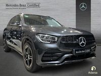 Usado Mercedes GLC220 AMG line 194 CV (142 kW) 2021 Gris grafito SUV