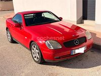 Usado Mercedes SLK200 136 CV (100 kW) 1999 Rojo Descapotable