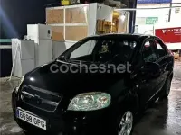 Usado Chevrolet Aveo LT 94 CV (69 kW) 2009 Negro Berlina