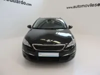 Usado Peugeot 308 SW Style 120 CV (88 kW) 2017 Negro Familiar