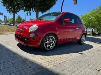 Usado Fiat 500 Sport 69 CV (50 kW) 2009 Rojo Descapotable