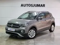 Usado VW T-Cross Advance 110 CV (80 kW) 2021 Gris / plata SUV