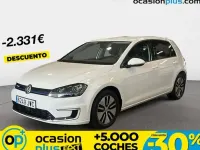 Usado VW e-Golf 85 kW (116 CV) 2017 Blanco Utilitario