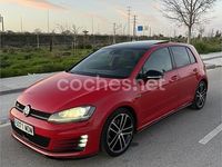 Usado VW Golf VII GTD 184 CV (135 kW) 2013 Rojo Berlina