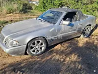 Usado Mercedes SL320 231 CV (169 kW) 1997 Gris / plata Descapotable