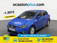 Usado Seat Ibiza Style 110 CV (80 kW) 2023 Azul Utilitario
