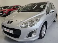Usado Peugeot 308 Active 92 CV (67 kW) 2013 Plateado Utilitario