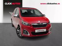 Usado Peugeot 108 Allure 72 CV (52 kW) 2021 Rojo Utilitario