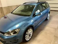 Usado VW Golf VII Advance 110 CV (80 kW) 2015 Azul Familiar