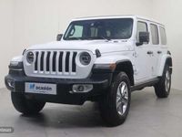 Usado Jeep Wrangler Sahara 200 CV (147 kW) 2020 Blanco SUV