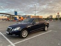Usado Mercedes E220 Elegance 170 CV (125 kW) 2009 Azul Berlina