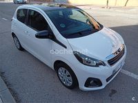 Usado Peugeot 108 Active 72 CV (52 kW) 2019 Blanco Berlina