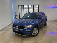 Usado VW T-Roc Advance 110 CV (80 kW) 2020 Azul SUV