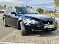 Usado BMW 520 163 CV (119 kW) 2008 Negro Familiar