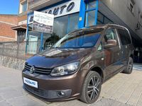 Usado VW Caddy Comfortline 102 CV (75 kW) 2014 Marrón Monovolumen
