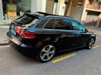 Usado Audi A3 Sportback Ambition 150 CV (110 kW) 2013 Negro Utilitario