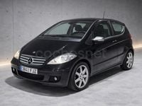 Usado Mercedes A150 95 CV (69 kW) 2007 Negro Berlina