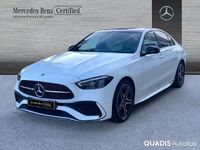Usado Mercedes C220 200 CV (147 kW) 2022 Blanco polar