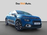 Usado Citroën C3 PureTech 110 CV (80 kW) 2018 Azul Utilitario