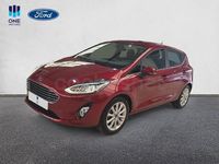 Usado Ford Fiesta Titanium 100 CV (73 kW) 2018 Granate Utilitario