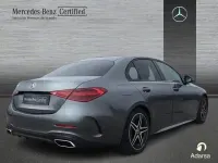 Usado Mercedes C220 200 CV (147 kW) 2022 Gris selenita