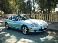 Usado Mazda MX5 Touring 110 CV (80 kW) 2001 Azul Descapotable
