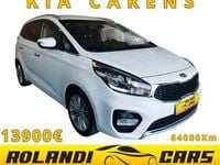 Usado Kia Carens 135 CV (99 kW) 2014 Blanco Monovolumen