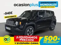 Usado Jeep Renegade Sport 110 CV (80 kW) 2018 Negro SUV