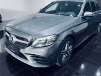 Usado Mercedes C300e 320 CV (235 kW) 2019 Gris / plata Familiar