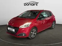 Usado Peugeot 208 Style 82 CV (60 kW) 2017 Granate Utilitario