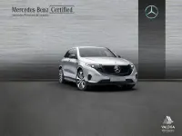 Usado Mercedes EQC400 Electric Art 300 kW (408 CV) 2020 Plata hightech SUV