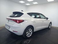 Usado Seat Leon Style 116 CV (85 kW) 2021 Blanco Berlina