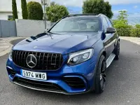 Usado Mercedes GLC63 AMG 510 CV (375 kW) 2019 Azul SUV