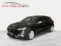 Usado Seat Leon FR 116 CV (85 kW) 2025 Negro Berlina