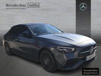 Usado Mercedes C220 AMG line 200 CV (147 kW) 2025 Gris selenita Berlina