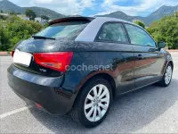 Usado Audi A1 Ambition 86 CV (63 kW) 2014 Negro Utilitario