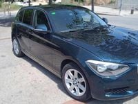 Usado BMW 116 136 CV (100 kW) 2012 Azul Utilitario