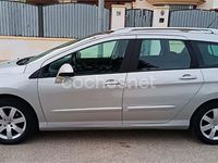 Usado Peugeot 308 SW Sport 120 CV (88 kW) 2009 Gris / plata Familiar