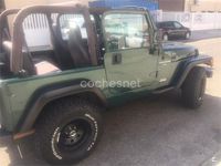 Usado Jeep Wrangler 177 CV (130 kW) 2001 Verde SUV