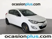 Usado Hyundai i20 GO! 85 CV (62 kW) 2014 Blanco Utilitario