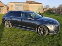 Usado Audi A6 Premium 190 CV (139 kW) 2015 Gris Familiar