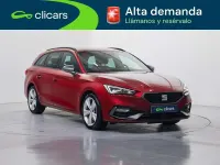 Usado Seat Leon ST FR 150 CV (110 kW) 2021 Rojo Familiar