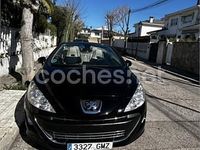 Usado Peugeot 308 CC Sport 156 CV (114 kW) 2009 Negro Descapotable