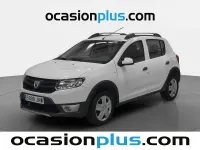 Usado Dacia Sandero Stepway 90 CV (66 kW) 2014 Blanco Utilitario