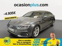 Usado Audi A5 S-Line 190 CV (139 kW) 2018 Gris Coupe