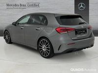 Usado Mercedes A200 AMG line 150 CV (110 kW) 2022 Gris montaña