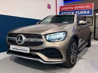 Usado Mercedes GLC220 194 CV (142 kW) 2019 Gris / plata Coupe