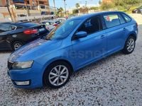 Usado Skoda Rapid Active 90 CV (66 kW) 2014 Azul Utilitario